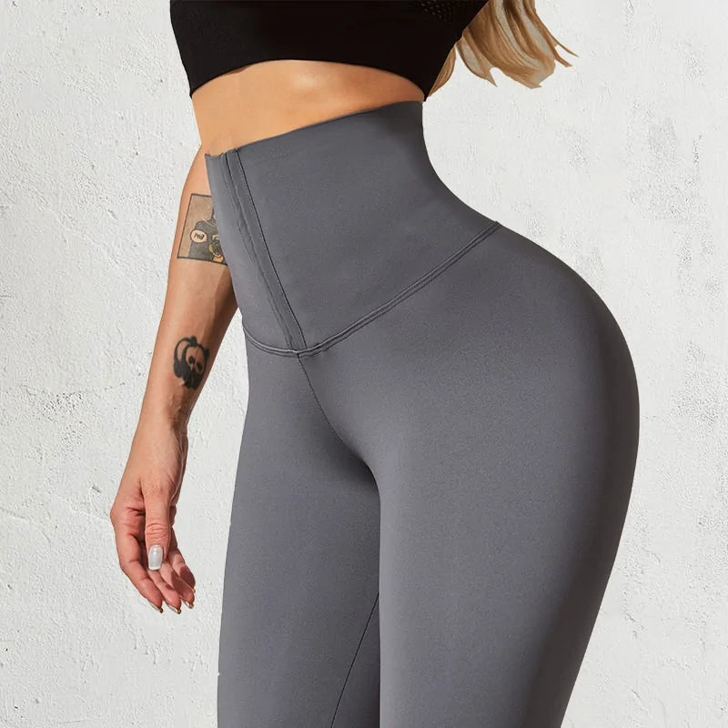 Women's fitness leggings with high waist
