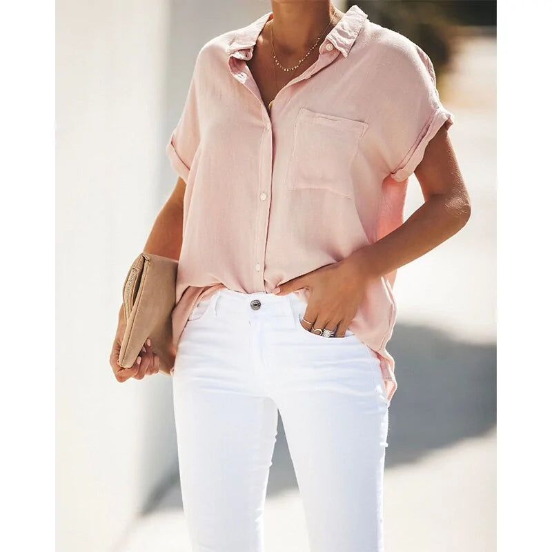 Casual summer blouse for women